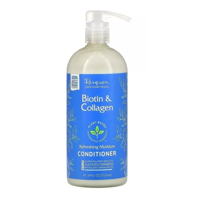 Renpure Biotina Y Colágeno Shampoo Y Acondicionador · Fuerza