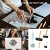 YUDAWN Lino Printing Set, 3 Pieces Robust Pressure Roller Rubber