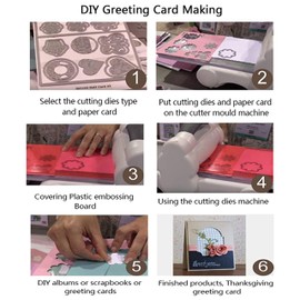 Christmas Accessories Die Cuts,Snowman Snowflake Star Cutting Dies Cuts for Invitation DIY Album Card Making Embossing Scrapbooking Stencils