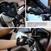 GSG Men Leather Gloves Black Driving Cycling Touchscreen Motorcycle Unlined