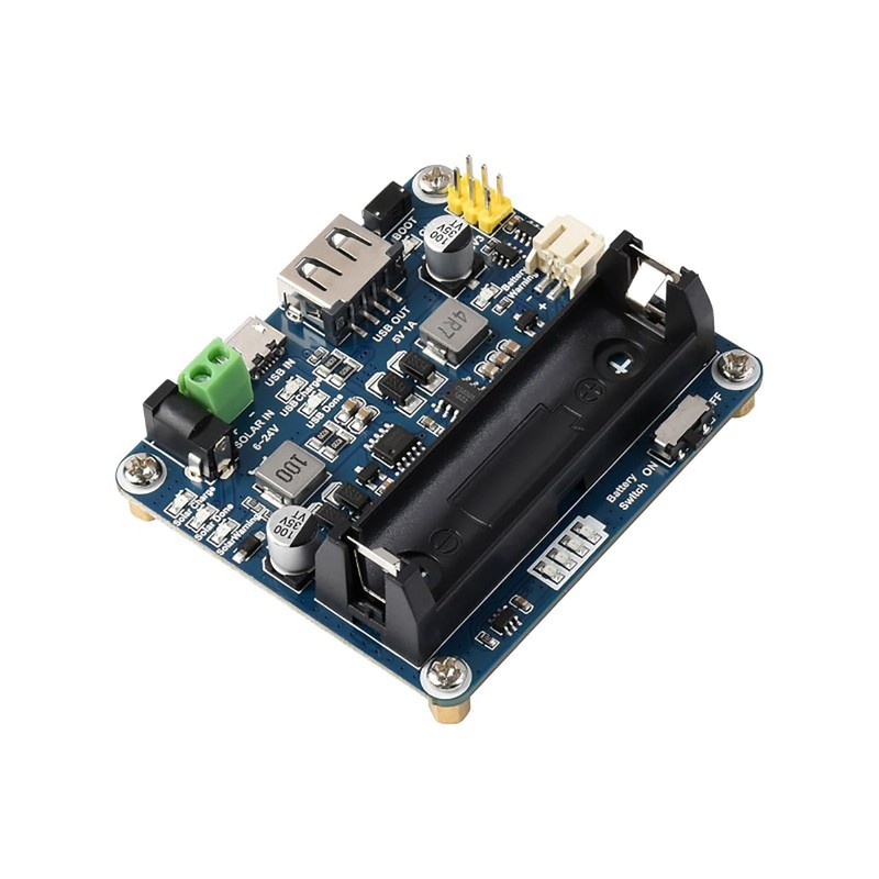 Solar Power Management Module Support 6V~24V Solar Panel Onboard MPPT