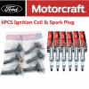 Unbranded 6PCS GENUINE Motorcraft Ignition Coil & Spark Plug For