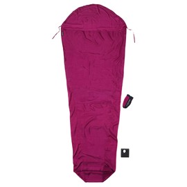Cocoon MummyLiner Silk, mulberry red