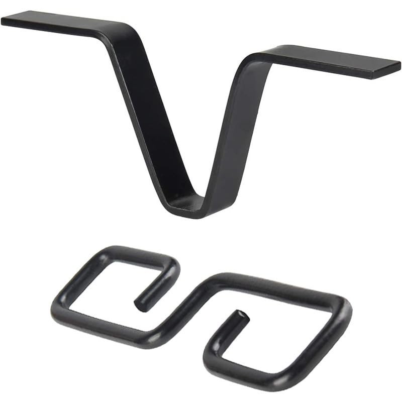 JWH Rain Chain Hooks for Gutter Downspout Outlets V-Mount Rain