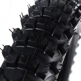 WOHAIPA Front Rear Wheel Tire Inner Tube Set 70/100-19 Front Tire & 90/100-16 Rear Tire For Honda CR85R CRF110F KX100 50cc-150cc Dirt Pit Bike Replacement (70/100-19 Front Tire)