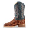 Horse Power Boys' Cognac Seas The Day Fish Print Boot
