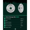 SCITOO Rear 13.14" Brake Pads and Rotors Kits Fit For
