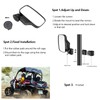 Motobiker UTV Side View Mirrors with 1.75" or 2" Roll