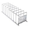 Escanver Organizador Cocina Sartenes Tablas Bandejas Alacena Cromado