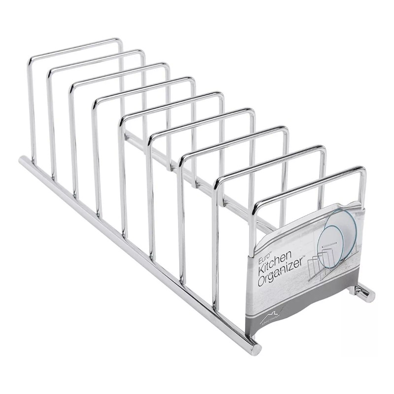 Escanver Organizador Cocina Sartenes Tablas Bandejas Alacena Cromado
