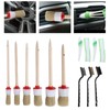 13PCS/Set Car Cleaning Detailing Brush Set Reusable Flexible for Washing