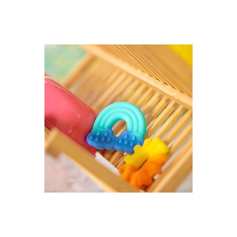 Bright Starts Pack 2 Mordederas de Silicona para Bebés