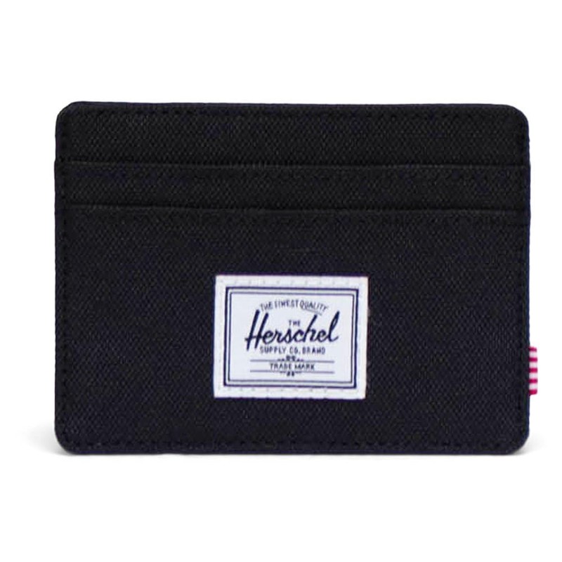 Herschel Supply Co. Charlie Cardholder, Black, Standard