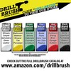 Drillbrush Kitchen Cleaning Supplies - Household Cleaners for Drill -