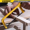 Viganoc 6-inch Mini Hacksaw and Miter Block Set - 150