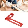 Carpenter Square L Shape Aluminum Alloy Height Measuring Scribing 90°