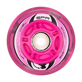 SFR Light Up Inline 72mm Wheels (4-pack)