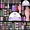Acrylic Nail Kit for Beginners: Monomer Acrylic Nail Liquid Powder