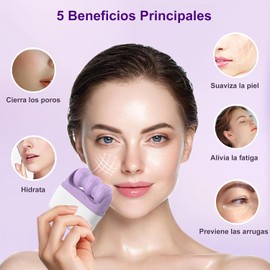 Rodillo de Hielo 2 en 1, Rodillo Para el Cuidado de la Piel Facial, Se Adapta Completamente a la Curva Facial, Puede Aliviar la Hinchazón, Prevenir Las Arrugas, Deja la Piel Suave y Elástica Rodillo de Hielo 2 en 1, Puede Aliviar la Hinchazón, Dolor de Mi