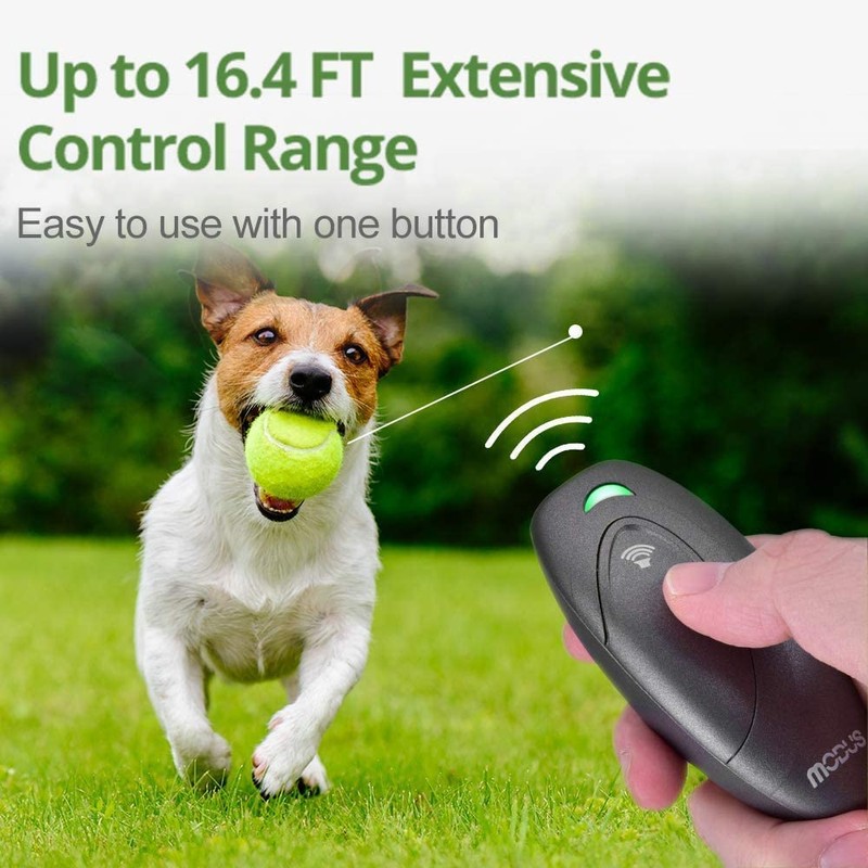 Ultrasonic Dog Barking Deterrent,MODUS 2 in 1 Dog Training and