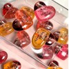 Bálsamo Labial Gloss Mágico Set Corazon 3 Pzs Cambia Colorph