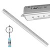 TONAUP Ruler, Aluminium Triangular Scale 30 cm, Triangular Various Scales