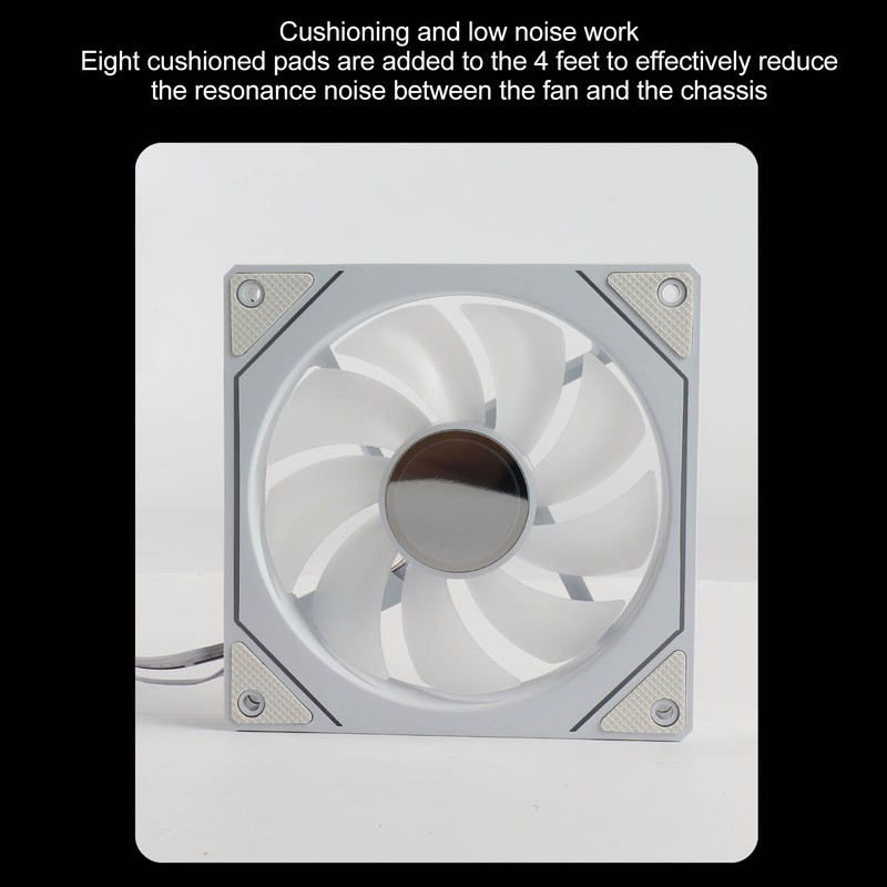 120mm ARGB PWM Case Fan 800 to 2000RPM 4pin PWM