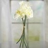 Factory Direct Craft Package of 4 Cream Artificial Orchid 10-1/2"