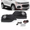 munirater 1 Pair of Clear Lens Fog Lights Assembly +