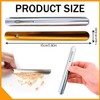 MIRKUZI 2-Piece Compact Table Crumb Remover, Table Broom, Crumb Brush,