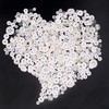 (White) - Swpeet 550 Pieces Assorted Sizes Resin Buttons 2