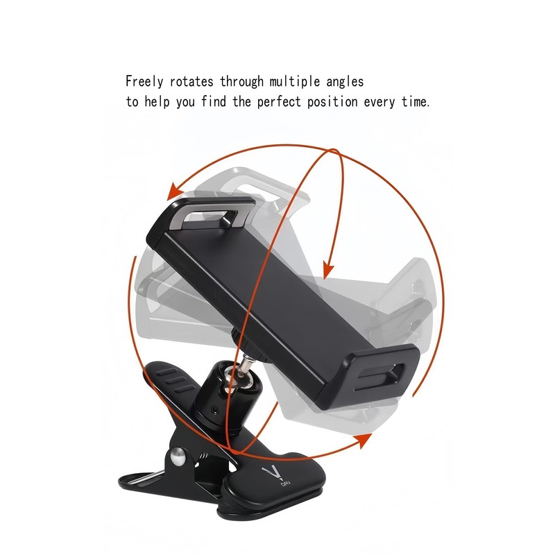 360-Degree Rotating Drawing Stand, Adjustable Tablet and Phone Holder Mount
