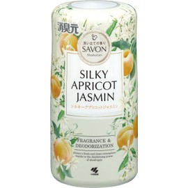 Deodorizing Savon Silky Apricot Jasmine Air Freshener, For Rooms, For Toilets, Main Unit, 13.5 fl oz (400 ml)