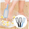 Baluue 3pcs Stainless Steel Foot File Double-sided Callus Remover Tool