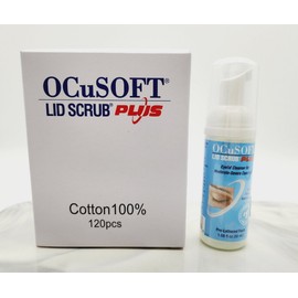 OQSoft Lid Scrub Plus Eyelid Cleanser 50ml (Expiration date: 2026.02.28) / 오큐소프트 리드스크럽플러스 눈꺼플 세정제 50ml(사용기한:2026.02.28)