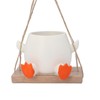 Swing Hanging Planter Cartoon Decorative Cute Swing Hanging Planter for