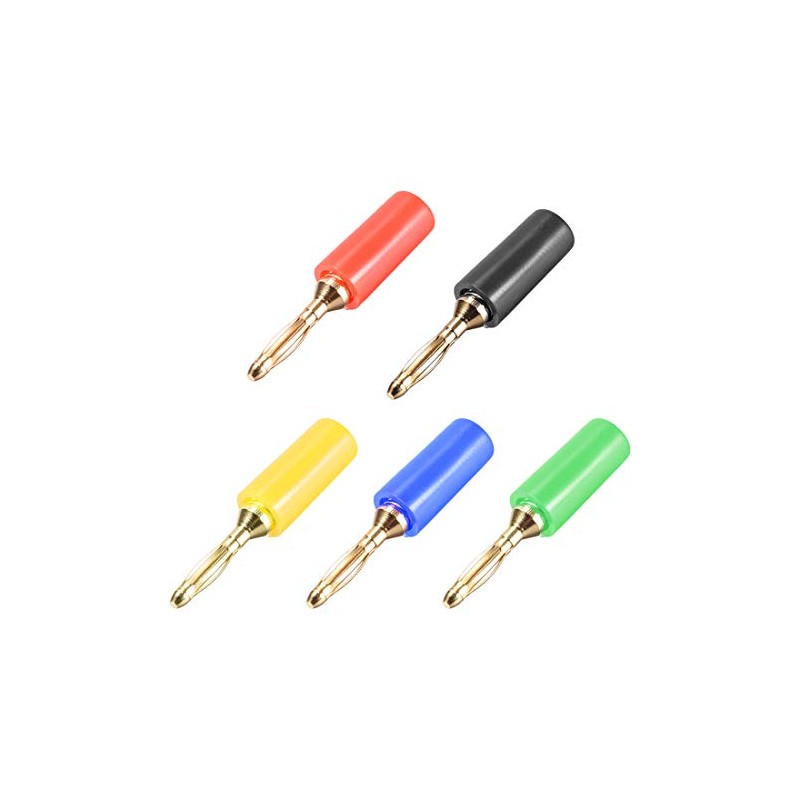 sourcing map 5 x 2 mm Banana Plug Speaker Wire