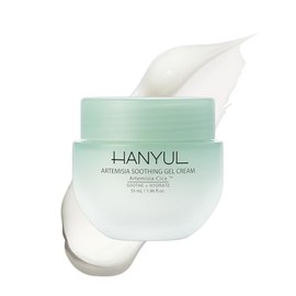 Hanyul Artemisia - Crema de gel calmante con Cica  Crema hidratante coreana para enrojecimiento visible, calmante, refrescante, hidratacin, vegano,...