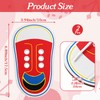Wanmu Wooden Learn to Tie Your Own Shoes, 2 Pcs