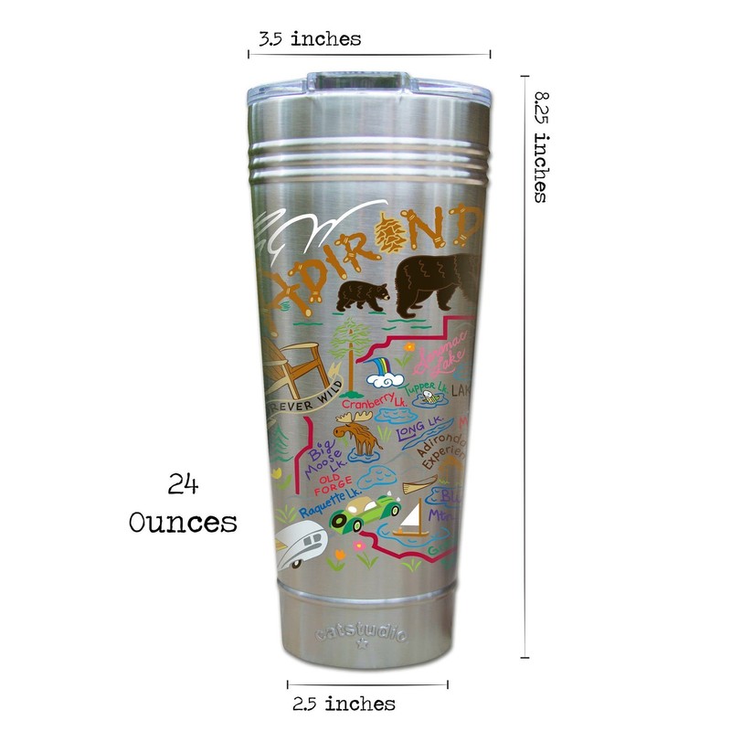Catstudio Adirondacks Thermal Tumbler | Triple Wall Insulation With Non