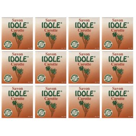 Idole Carrot Soap ORIGINAL MADE IN SPAIN 100g (Pack of 12)
