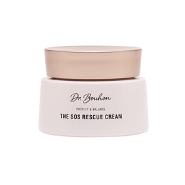 Dr. Bouhon - The SOS Rescue Cream (100ml) - Gesichtscreme mit Hyaluronsäure & Feminage™ - regenerierend & antioxidativ - ideal für gestresste Haut - vegan & parfümfrei