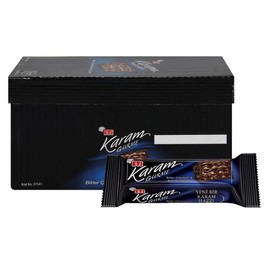 Eti Karam Adicto Dark Coated Cocoa Cream Wafer 18 pcs * 50gr - Halal - Product of Turkey