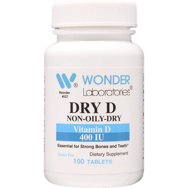 Wonder Laboratories 400 IU Vitamin D3, 100% of The Daily