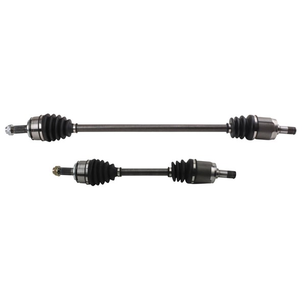 TRQ Front CV Axle Shaft Assembly Set Driver & Passenger