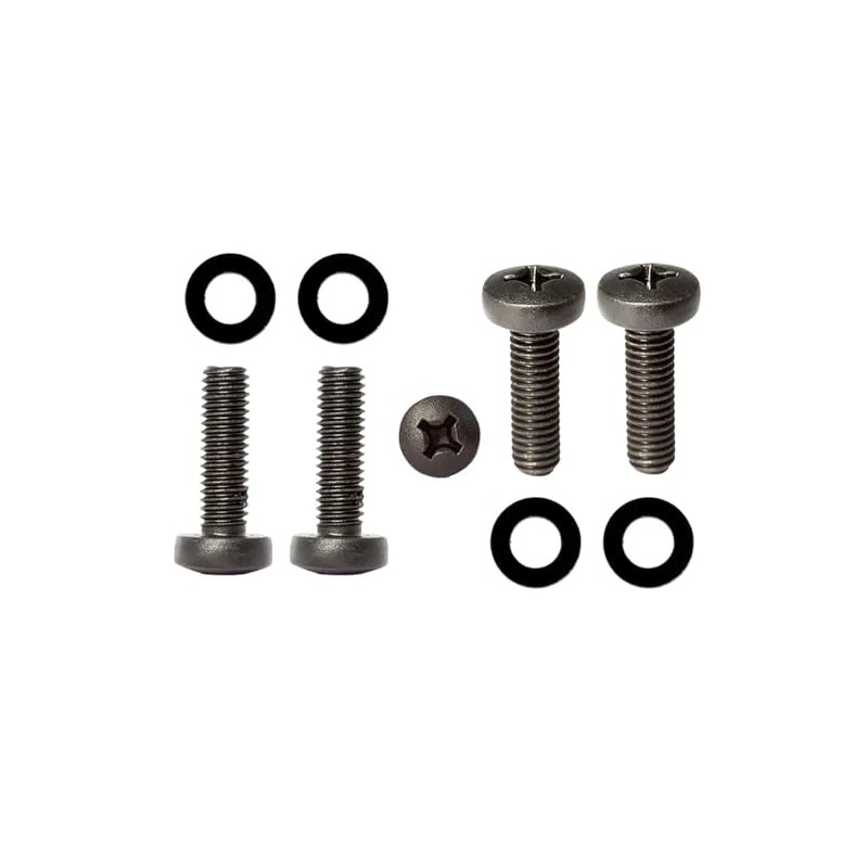 Black M8 x 12mm TV Wall Mount Bracket Screws for