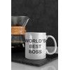 World's Best Boss - Tasse mit Spruch, Arbeit Kollegen Gag