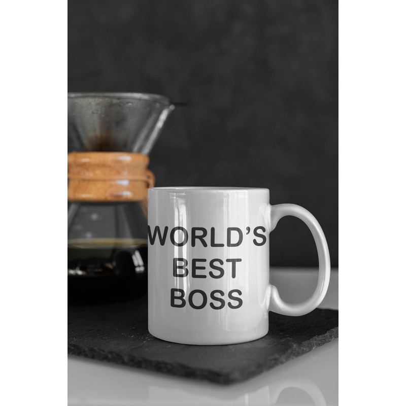 World's Best Boss - Tasse mit Spruch, Arbeit Kollegen Gag