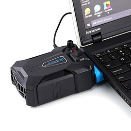 Laptop Cooler, Air Extracting Laptop Cooling with Vacuum Fan - USB Powered, Wind Control, Low-Noise, Portable Radiators,CPU Cooler, Fan Heat Sink for Notebook