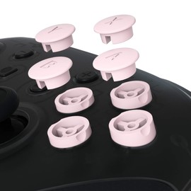 Replaceable ABXY Button for eXtremeRate Switch Pro Controller, DIY Replacement ABXY-Controller for NS Pro Controller Not Included [Sakura Pink]